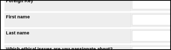 subscriber profile with not attribute data